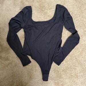 Lulu lemon Black Nulu Bodysuit